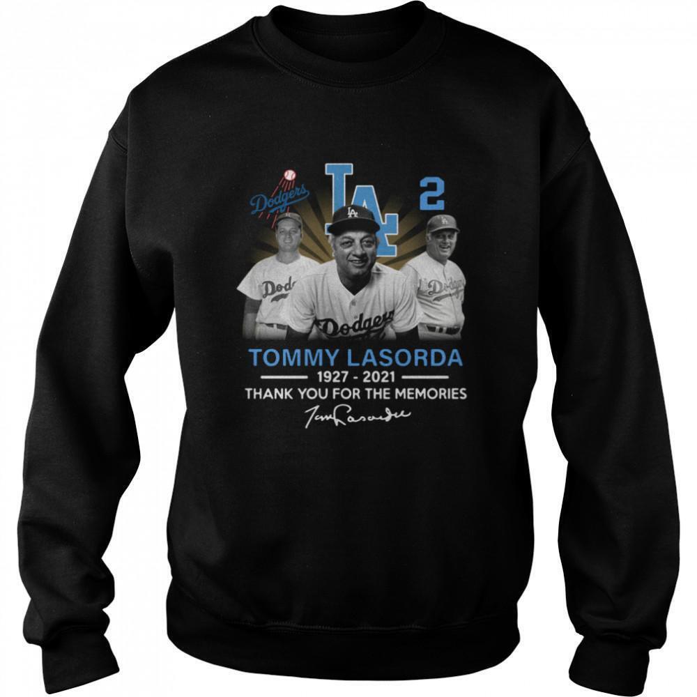 Dodgers Tommy Lasorda 1927 2021 Sweatshirt